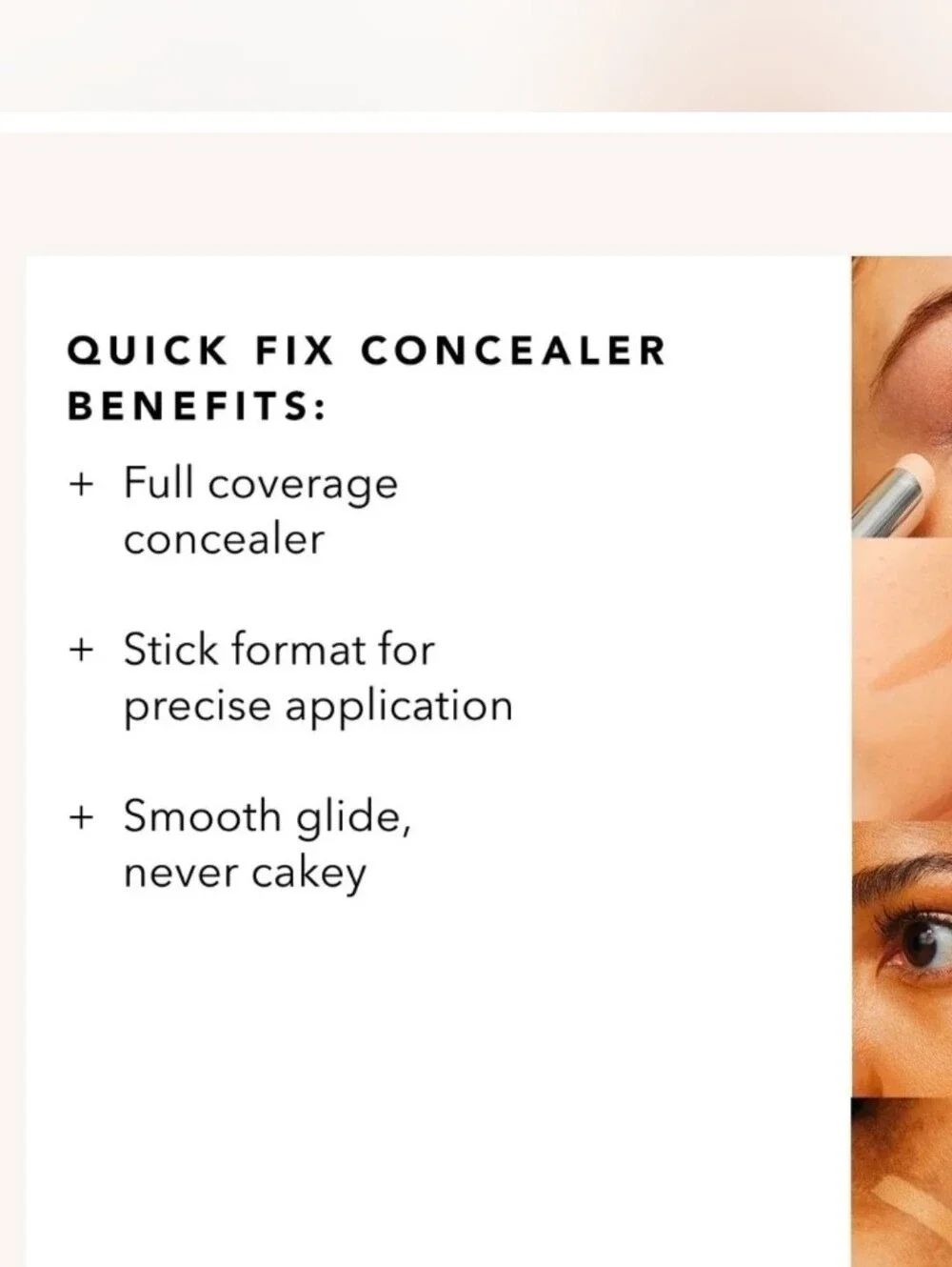 Dermablend Quick-Fix Full Coverage Concealer Stick Beige 25N | Read Description